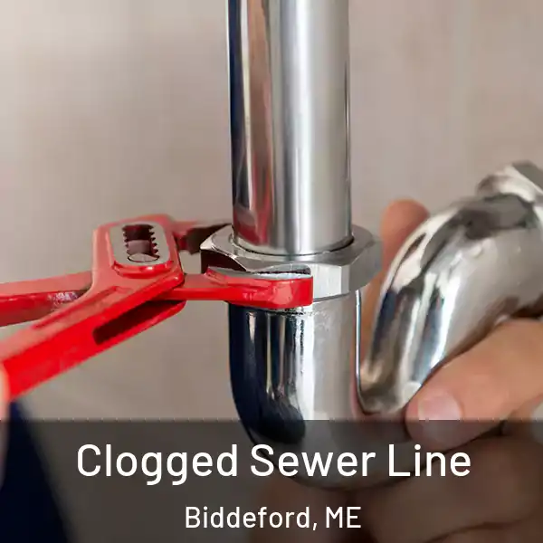  Clogged Sewer Line Biddeford, ME