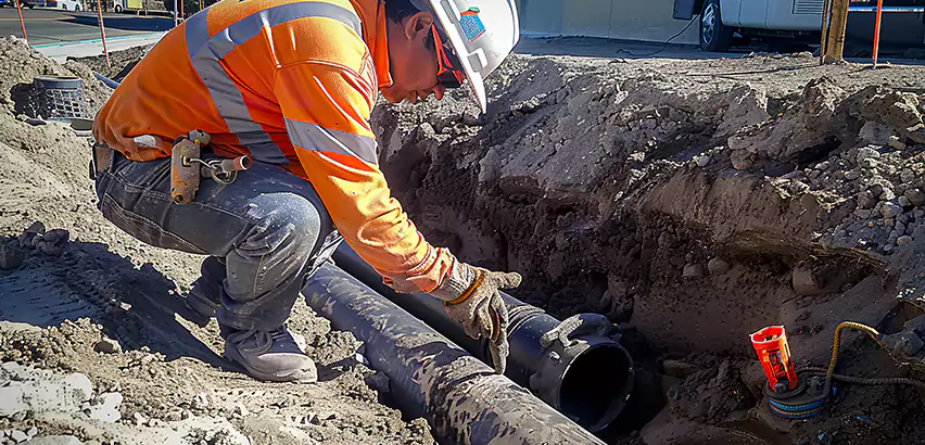 Professional Underground Pipe Repair Services in Biddeford, ME.